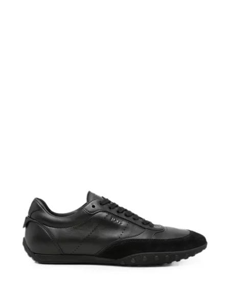 Sneakerși Tod's cu autograf negru