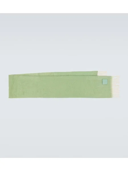 Volneni šal Loewe zelena