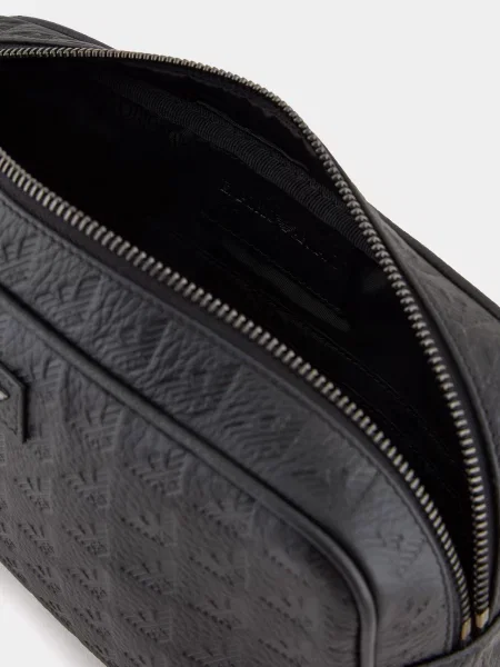 Emporio Armani Мессенджер Шкіра чорний