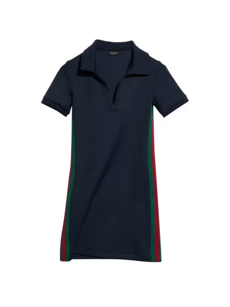 Rochie Gucci din jerseu albastru