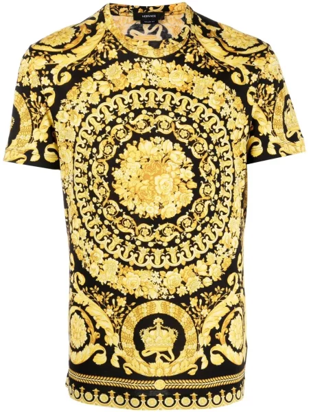 Tricou Versace cu imagine negru