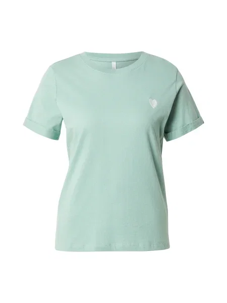 Hailys Tricou pastel verde
