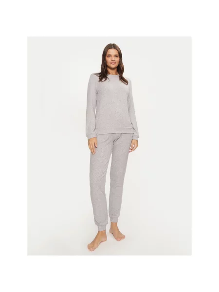 Selmark Піжама Regular Fit сірий