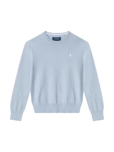 Sweter Polo Ralph Lauren z długim rękawem niebieski