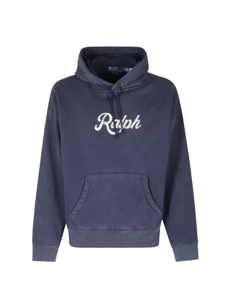 Dzianinowa bluza Polo Ralph Lauren niebieska