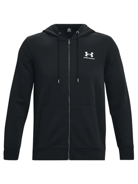 Hanorac cu glugă Under Armour din fleece cu glugă negru