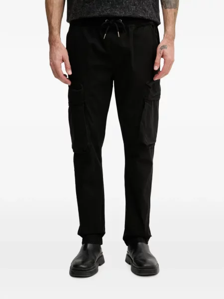 Pantaloni cargo Alpha Industries cu cordon negru