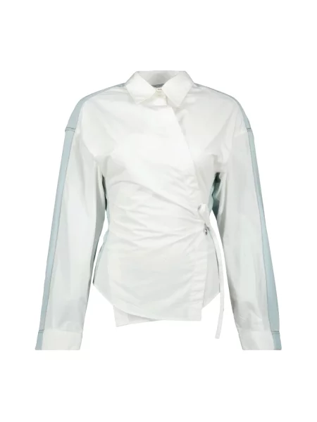 Koszula Diesel z dekoltem w serek biała