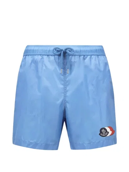 Kupaće gaće Moncler s autogramom plava