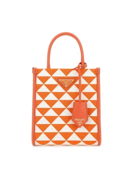 Haftowana mała torba Prada mini