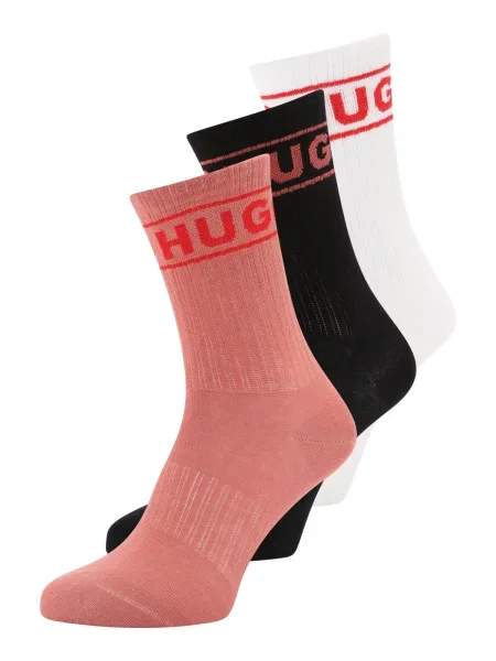 Ponožky HUGO 3P QSRIB SPORTY CC W biela