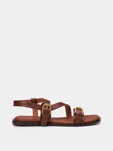 Шкіряні Сандалії Marc O’Polo коричневий
