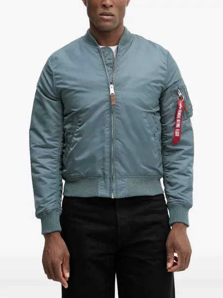 Geacă bomber Alpha Industries albastru