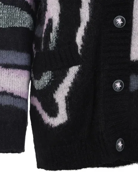 Cardigan Pucci cu imprimeu abstract negru