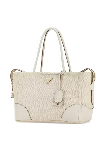 Geantă shopper Prada din canvas