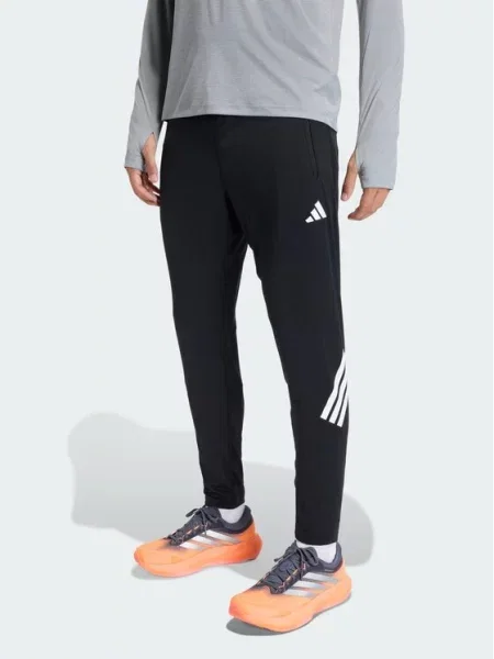 ADIDAS PERFORMANCE Sportovní kalhoty Iconic / bílá černá