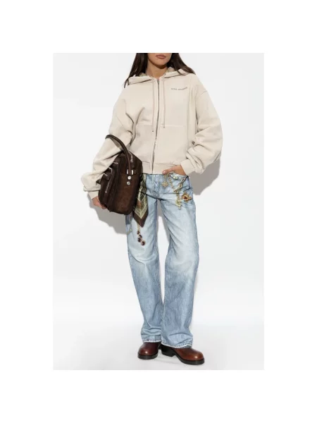 Jeansy Acne Studios niebieskie