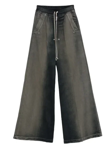Pantaloni Rick Owens Drkshdw albastru