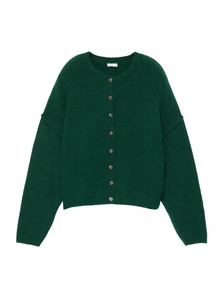 Pull&Bear Kardigán zelená