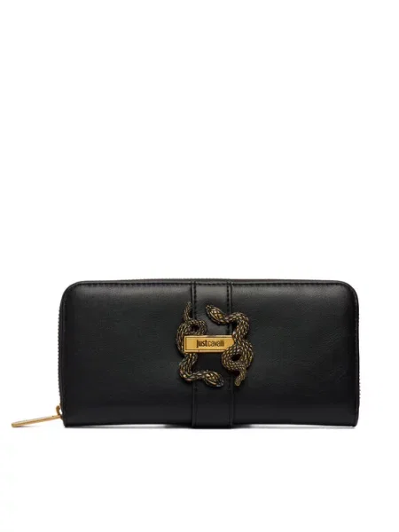 Just Cavalli Портфейл черен