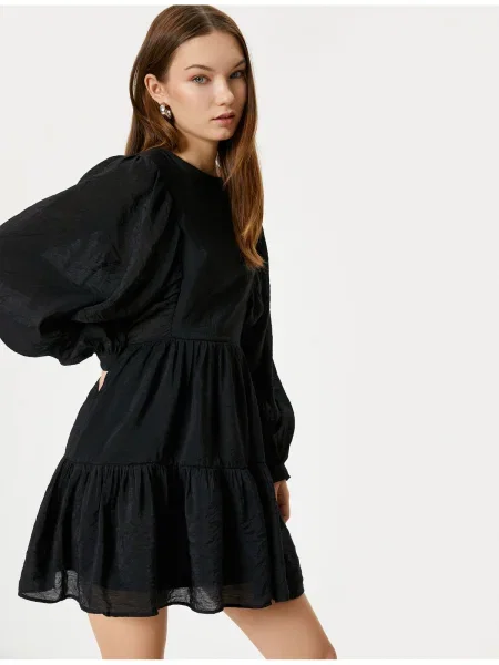 Rochie mini copii Koton negru