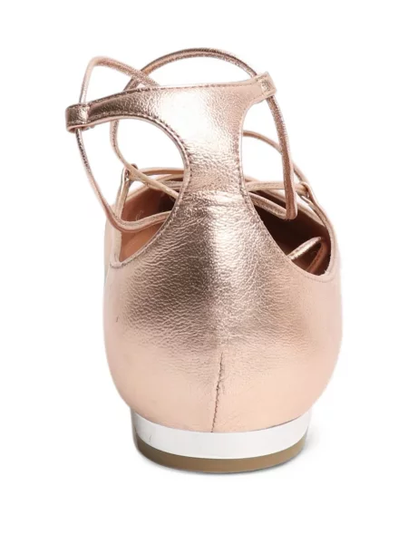 Балеринки Aquazzura с връзки с дантела