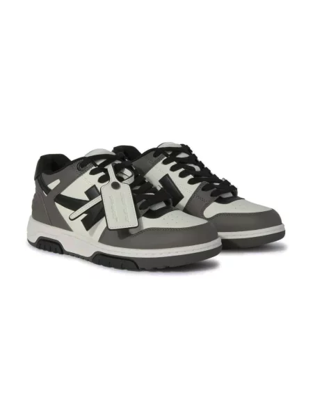 Sneakersy Off-white biznesowe białe