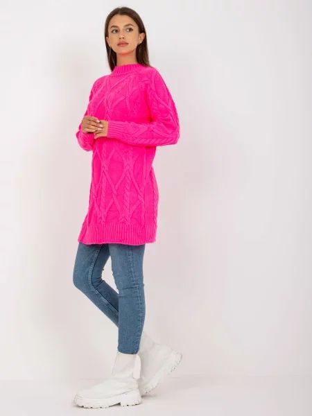 Pulover Fashionhunters roz