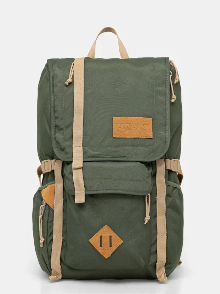 Раница Jansport голям с изчистен дизайн зелено