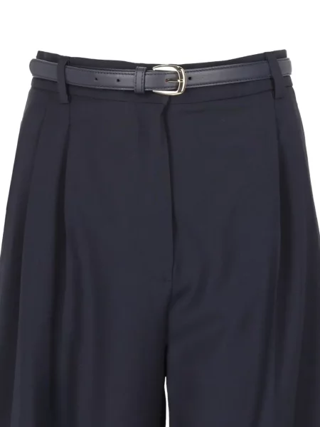 Pantaloni scurți Max Mara albastru