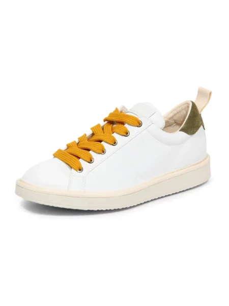 Sneakersy Panchic zamszowe białe