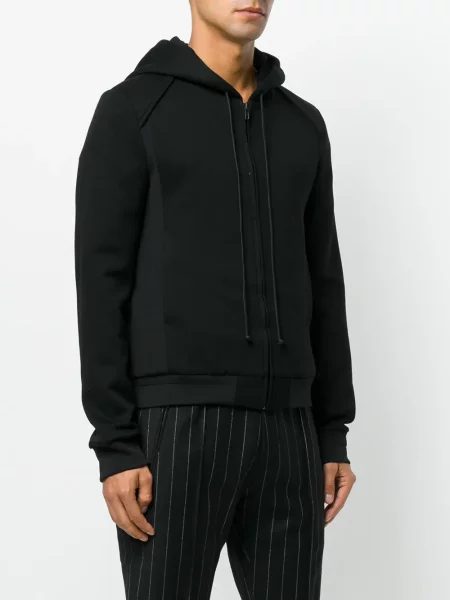 Hoodie Juun.j με κέντημα μαύρο