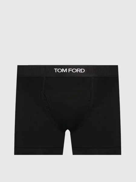 Труси з візерунком логотипа Tom Ford чорні