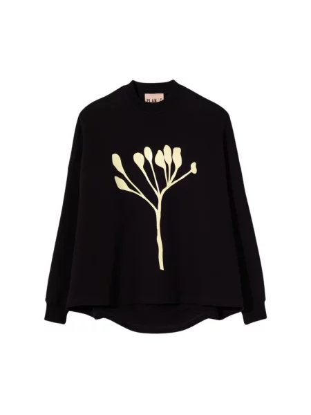 Bluza Plan C z nadrukiem czarna