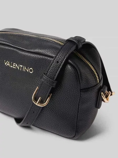 Torebka z aplikacją z logo model ‘BRIXTON’ Valentino Bags czarna