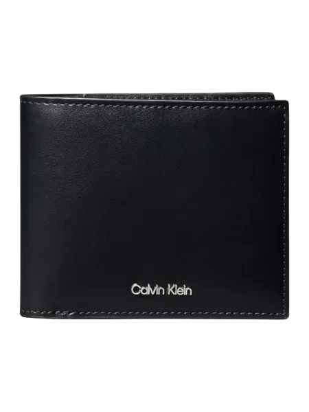Portfel Calvin Klein skórzany czarny