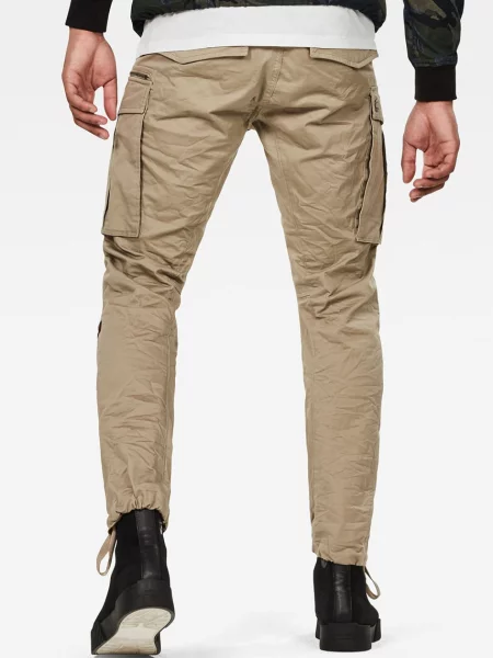 G-Star Raw Παντελόνι Rovic Zip 3D μπεζ