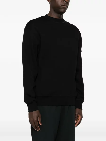 Pulover Stone Island cu strasuri negru