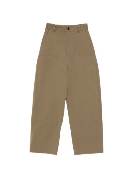 Pantaloni Nicholson & Nicholson conici verde