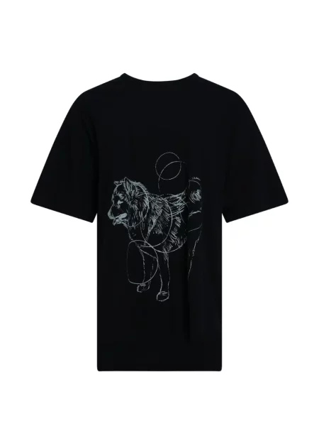 Tricou Yohji Yamamoto cu imagine negru