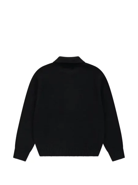 Pulover Arte Antwerp cu autograf negru