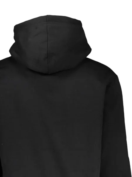 Hoodie Calvin Klein Jeans με αυτόγραφο μαύρο