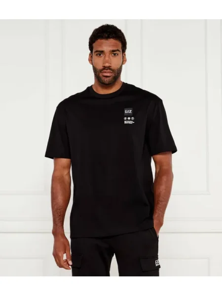 Tricou | Modern fit negru