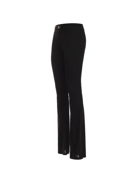 Pantaloni Just Cavalli cu cataramă negru