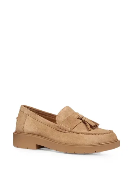 Pantofi loafer Geox din piele de căprioară