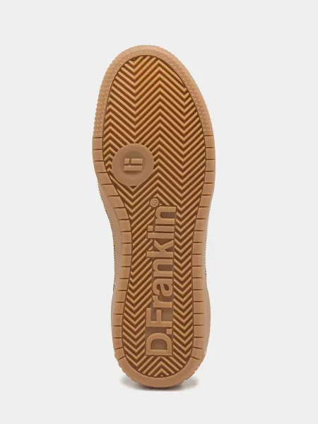 Кожаные кеды D.franklin черные