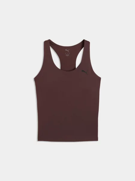 Спортивна майка PUMA W Tad Essential 2 In 1 Tank комбінований верх коричневий