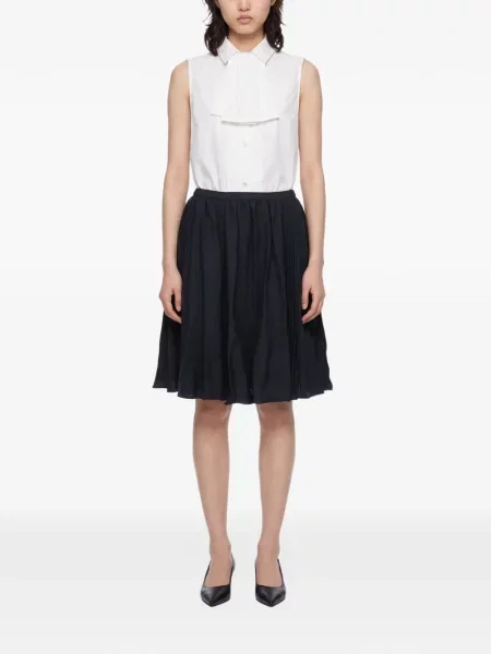 Fusta mini Shushu/tong în linie A negru