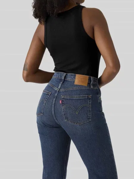 Jeansy o kroju straight fit model CURVE COLD SUMMER’ Levi's® 300 niebieskie