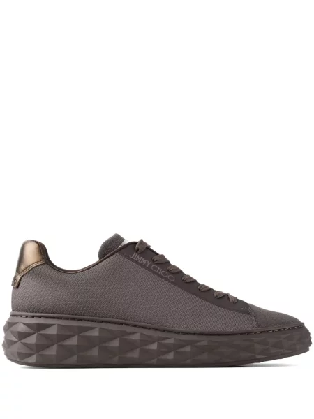 Sneakerși Jimmy Choo maro